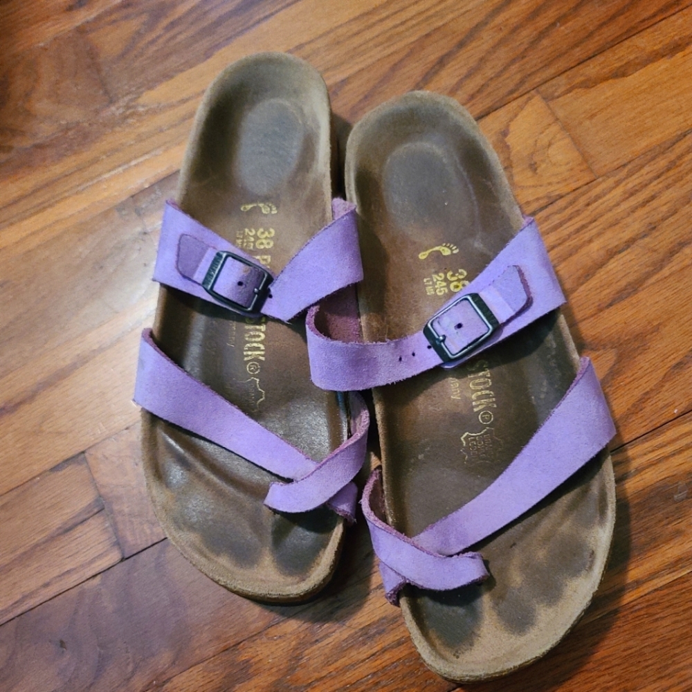 Purple Birkenstock Mayari
